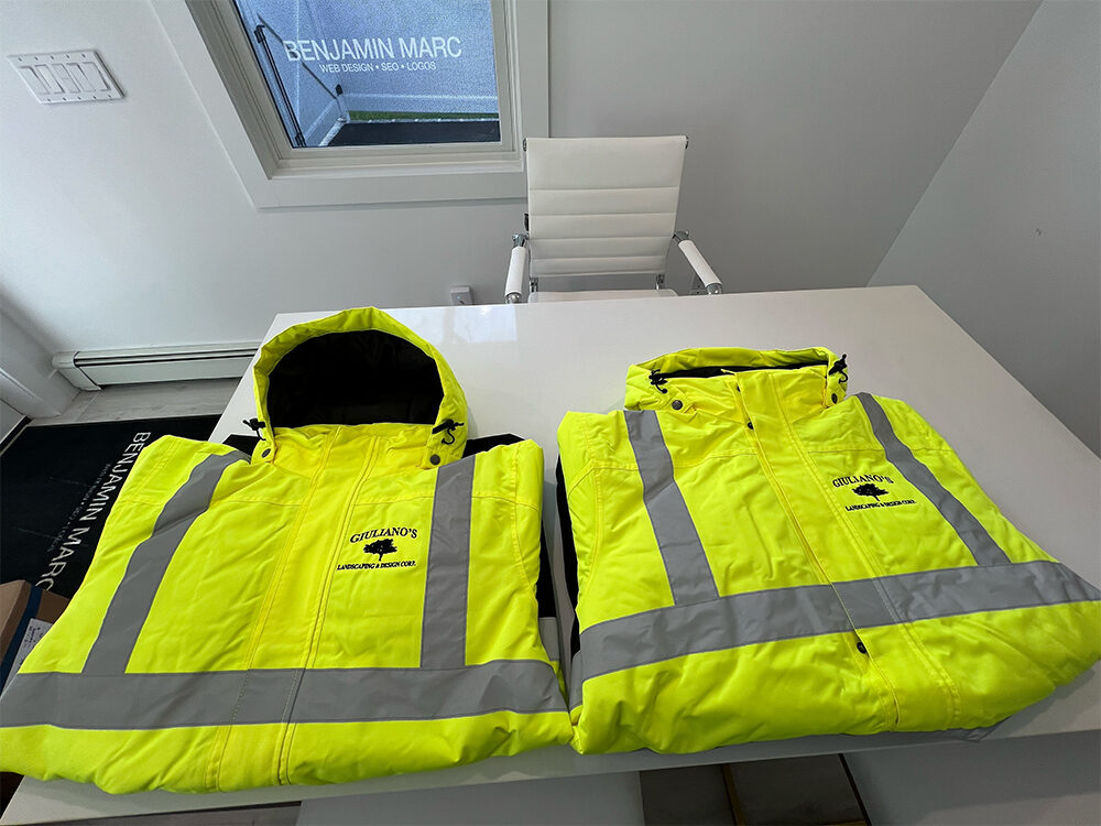 Long Island Screen Printing Safety Jackets