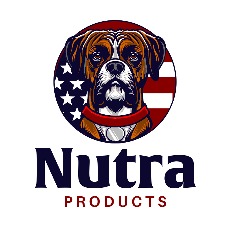 Logo Design For Dog Food Products, Nutra Products